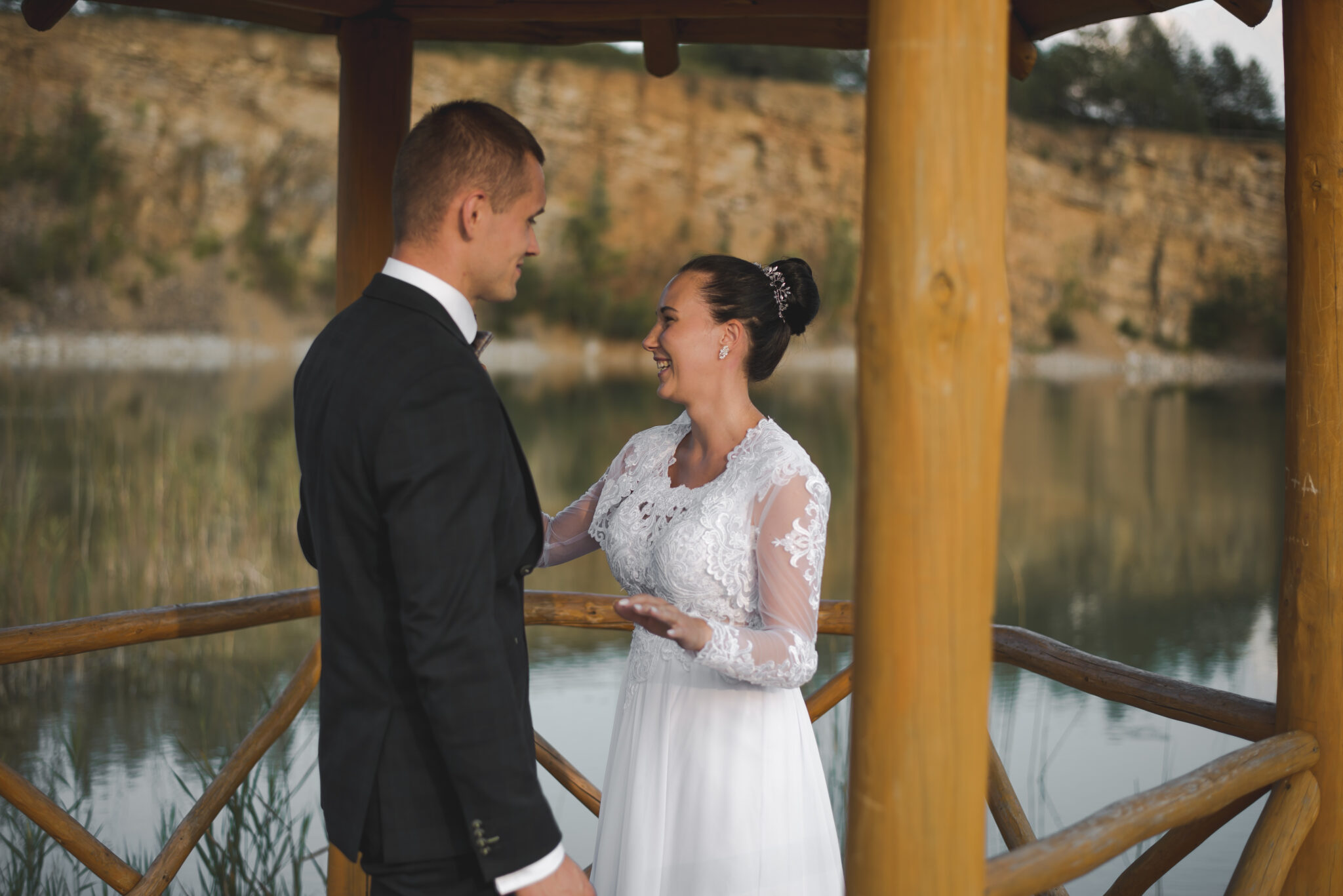 Park gródek Jaworzno - Sesja narzeczeńska